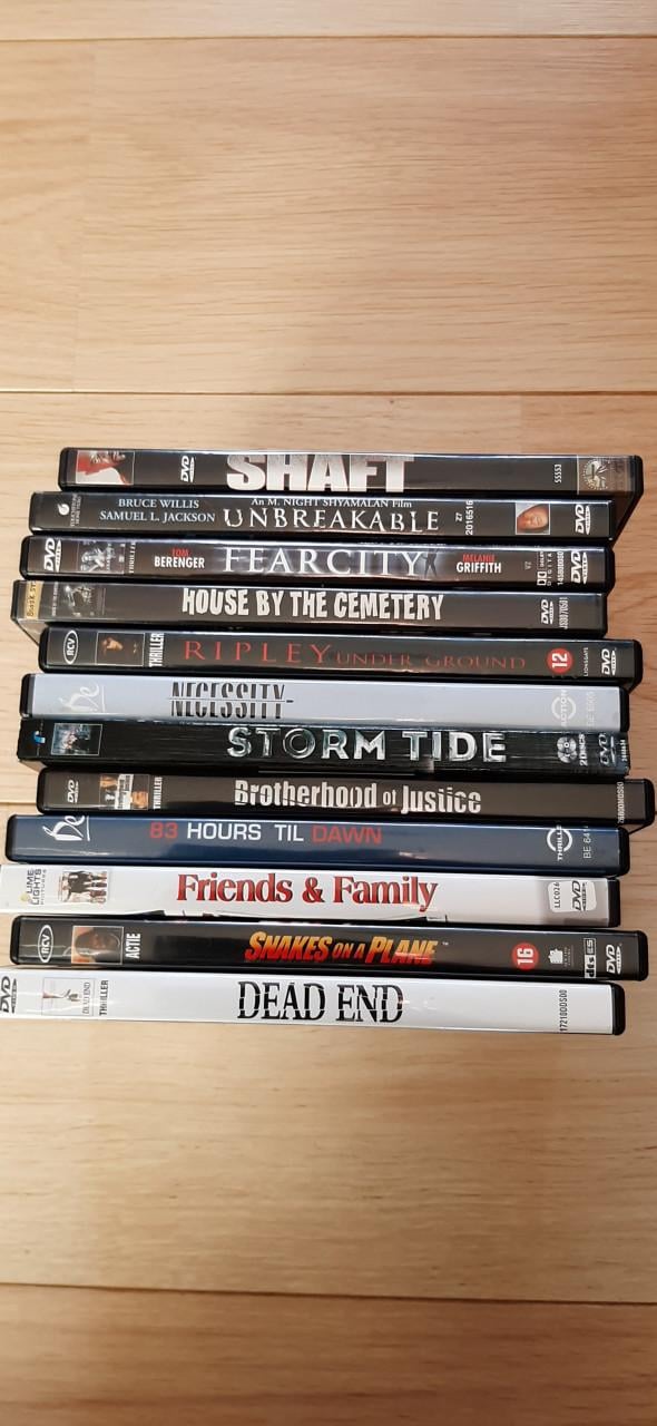 DVD-set 12 stuks