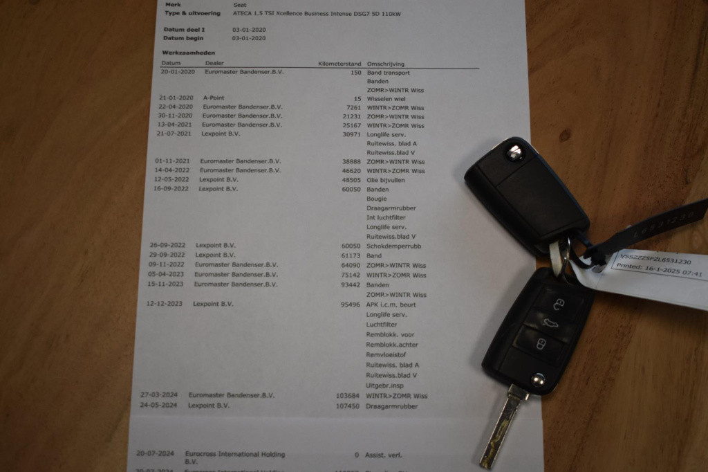 Seat Ateca 1.5 tsi xcellence | camera | led | stoelverwarming | apple carpl
