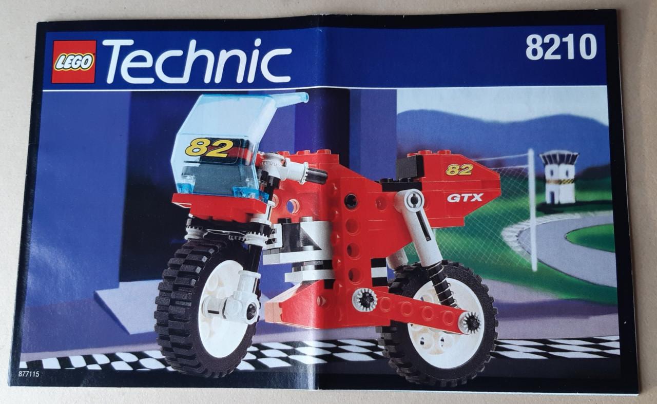 Lego Technic 8210: Nitro gtx bike of  - motor