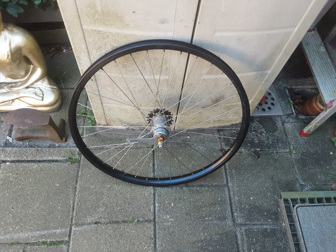 Set 26 inch nexus wielen, 3 speed,terugtraprem