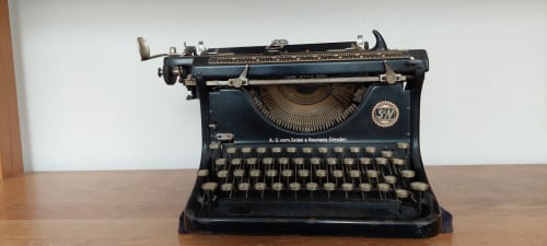 Oude typemachine
