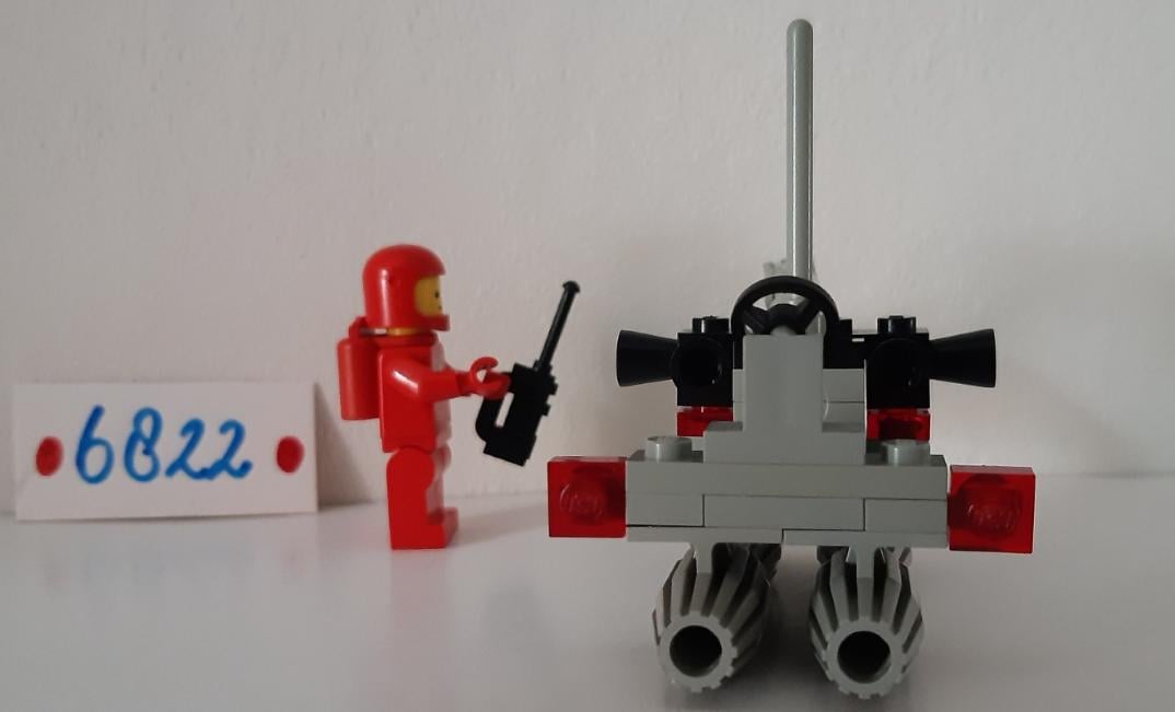 Lego Classic Space 6822: Space Digger, ruimtevaart, graafmachine.