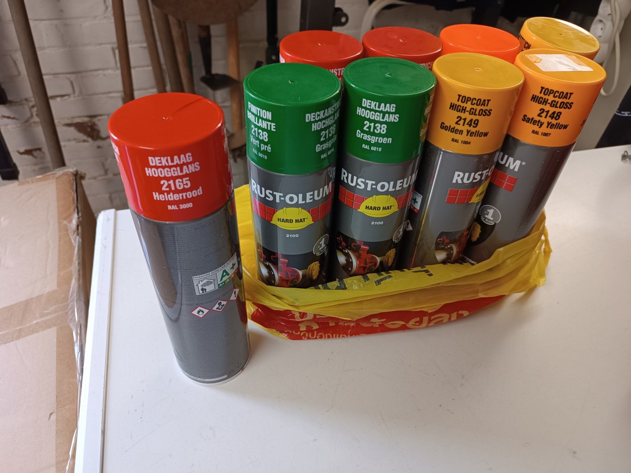 Spuitbussen Rust-Oleum