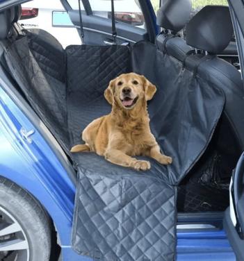 Autobank hoes voor honden (137x46x50 cm.)