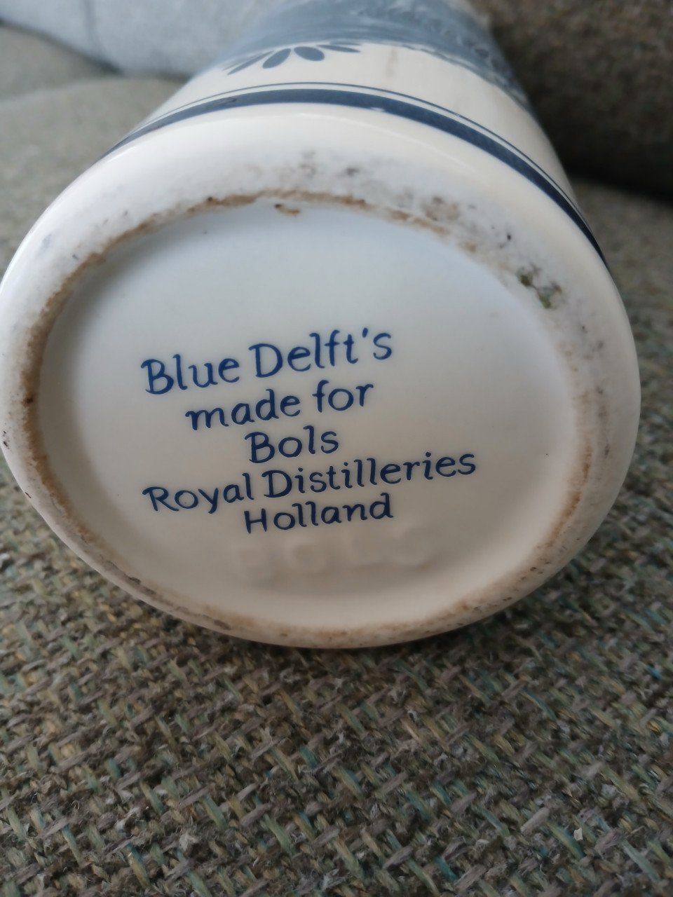 Jenever fles.