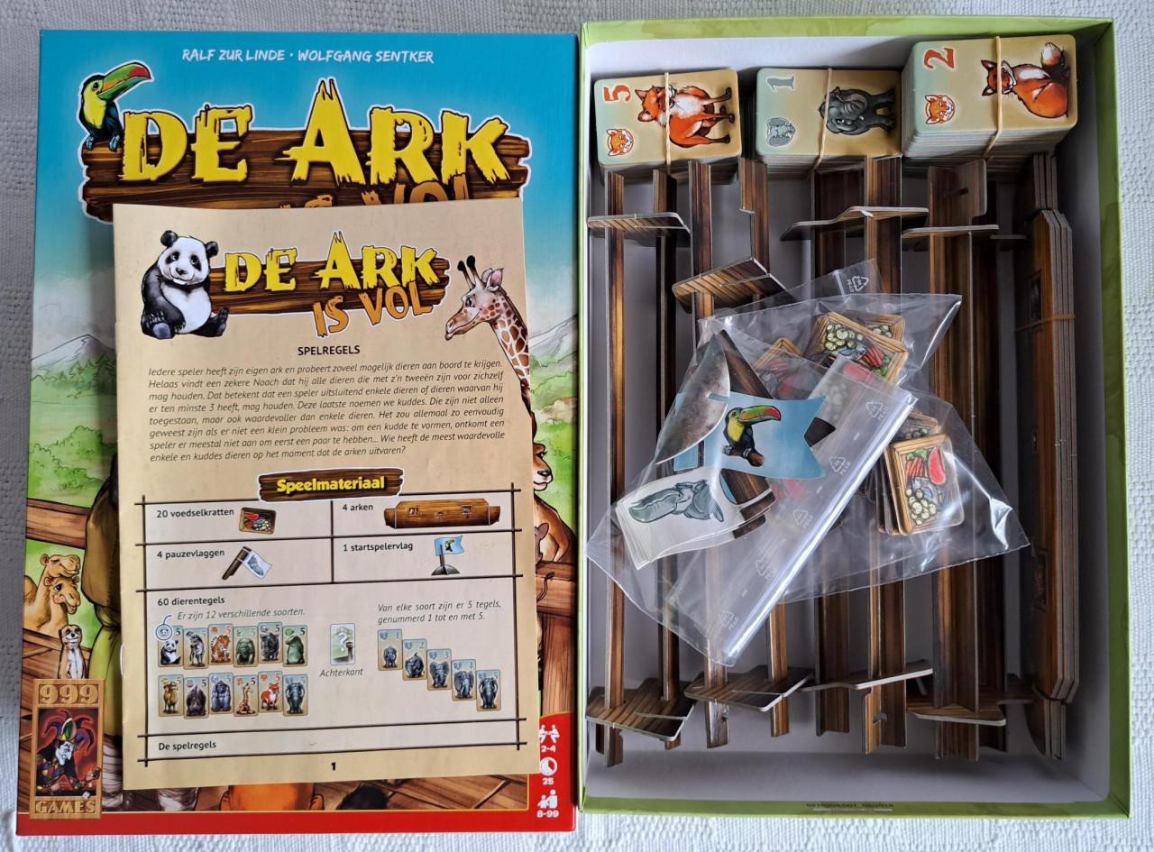 De ark is vol