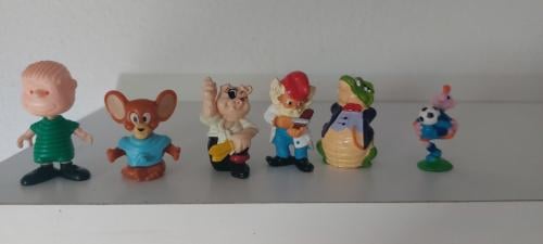 Te koop 6 vintage verzamelfiguurtjes