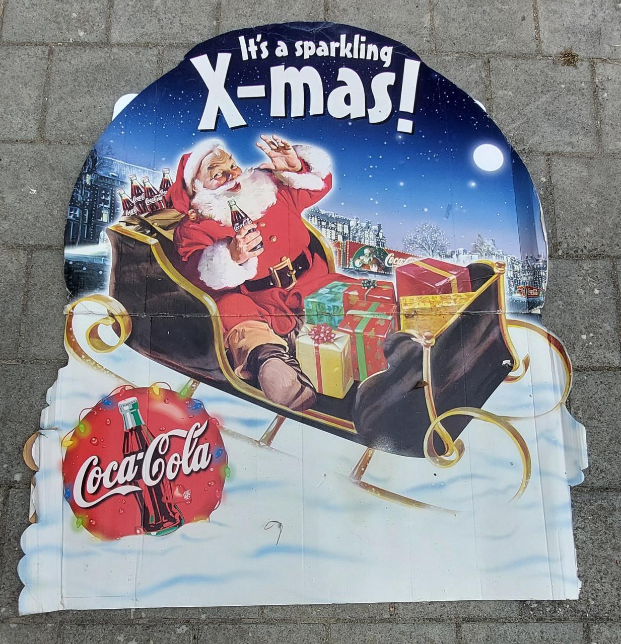 Reclame Coca Cola X-Mas display