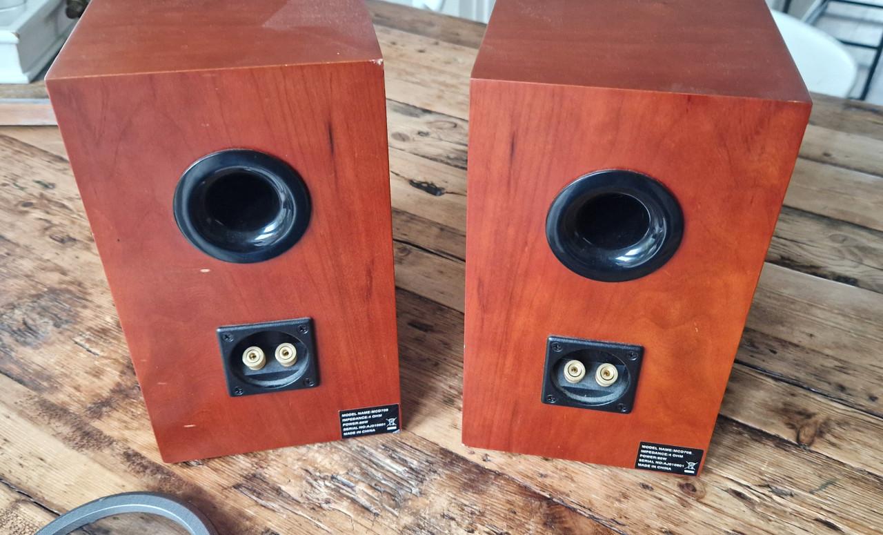 Philips speakers MCD708 met ribbon tweeter