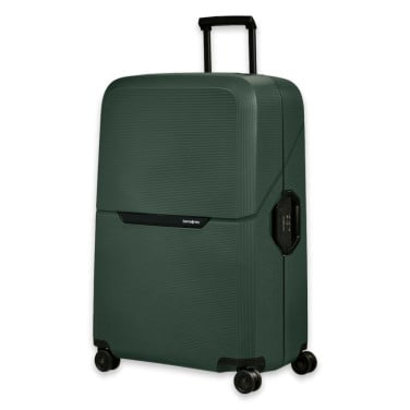 2x Samsonite koffer Magnum Eco Spinner groot Forest Green