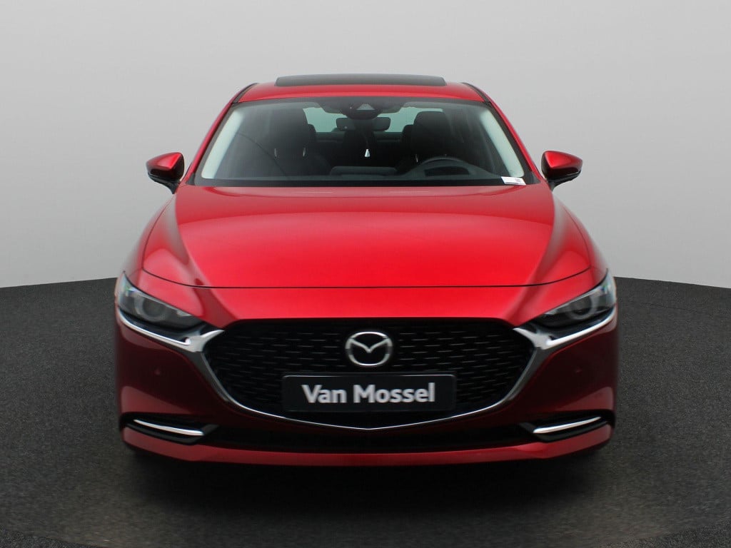 Mazda 3 2.0 e-skyactiv-x luxury | automaat | schuif dak | 360 camera | appl