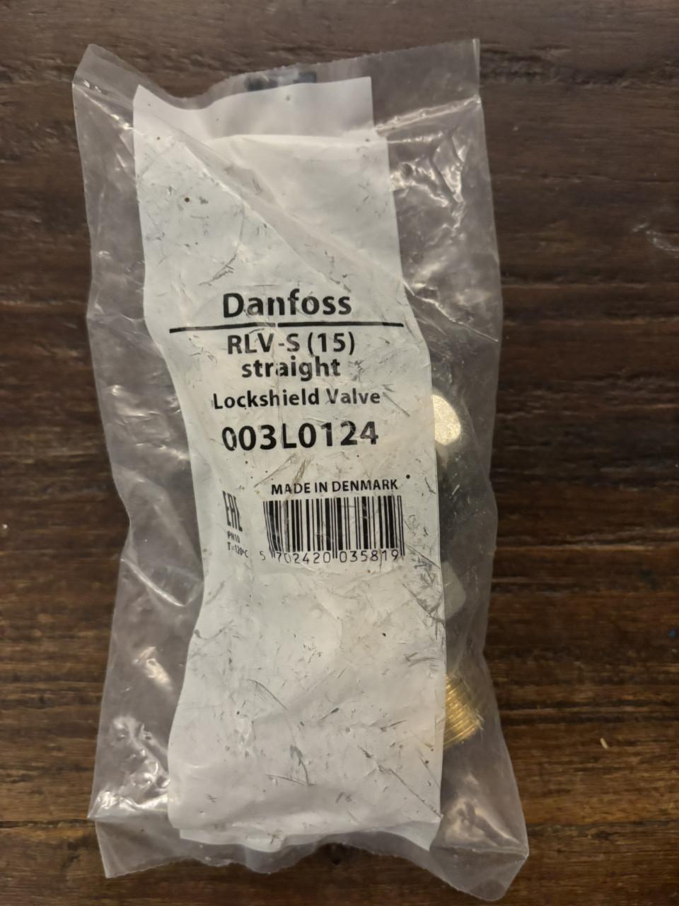 Danfoss voetventielen voor radiator