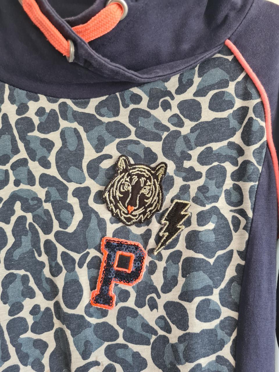 Persival blauw jurkje  Maat 134-140