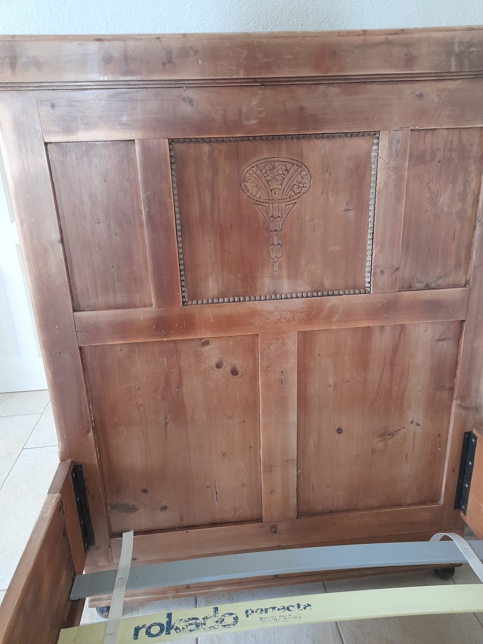Antiek bed 90 x 200 (in goede staat)