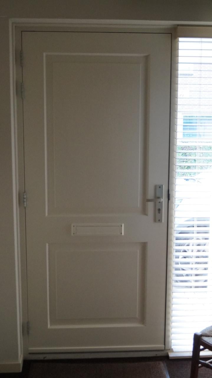 Hardhouten buitendeur 4 x 93 x 210 cm