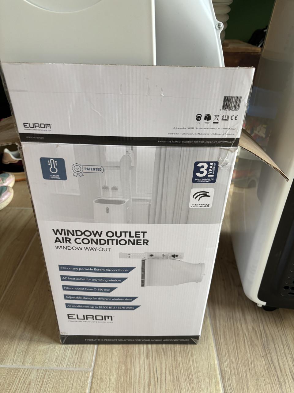 Eurom coolperfect 180 Wifi, te gebruiken als airco of verwarming
