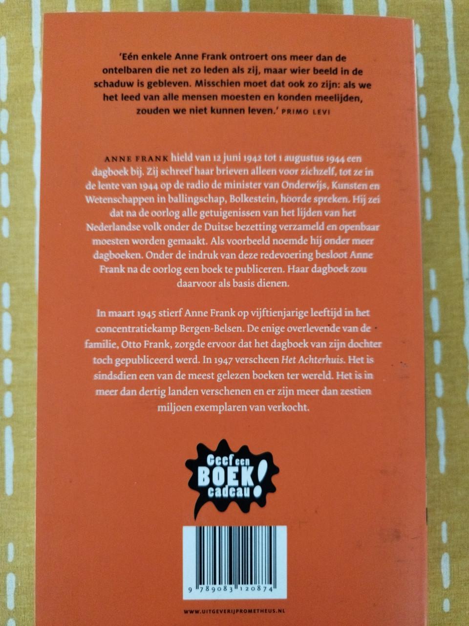 Nieuwe pocket Anne Frank: Het achterhuis