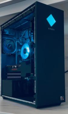 Omen Gaming PC - RYZEN 7 5700G - SSD/HDD 1500GB-RX 6600 XT 8GB - 16GB -WiFi