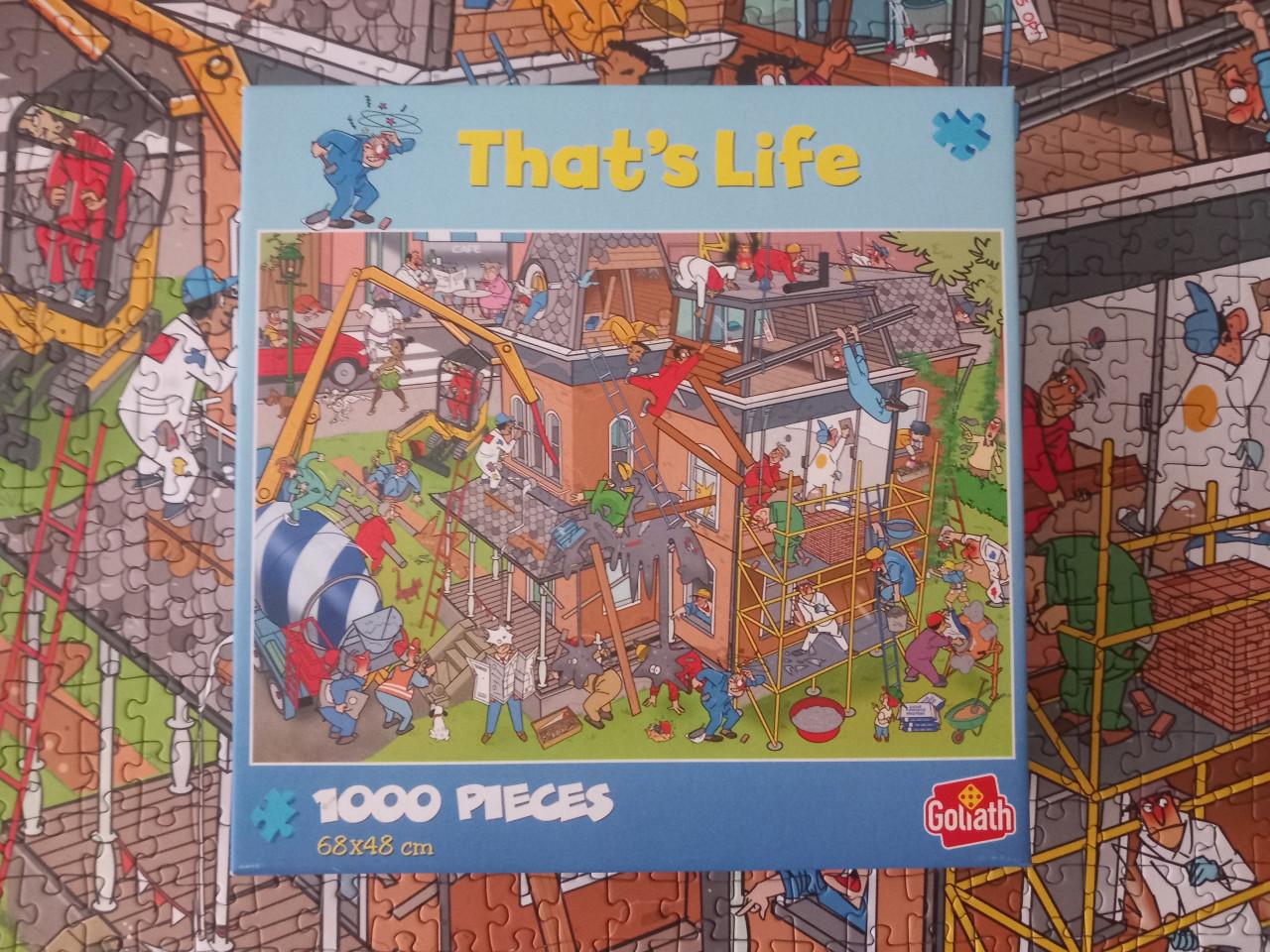 That's Life puzzel Bouwplaats