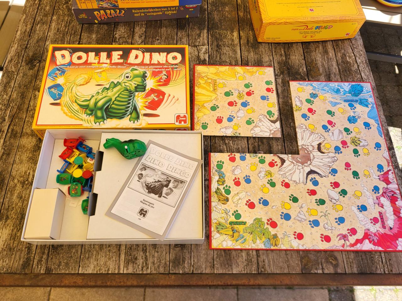 7 spellen, waaronder  reis door Europa, Dolle Dino,Lach je rijk,heibelwijk