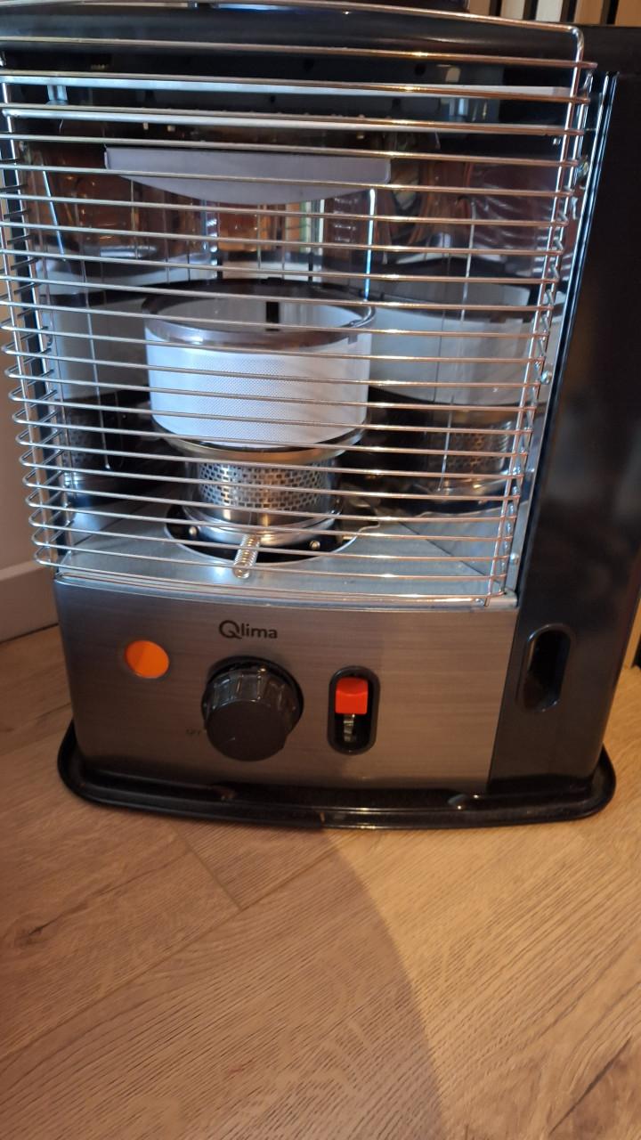 Qlima dubbelbrander 8128C petroleumkachel