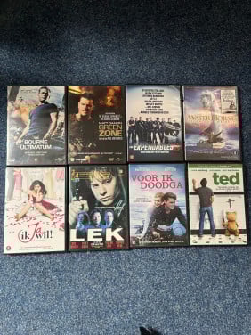 Dvd’s 1 euro per stuk