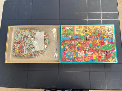 Puzzel 500 stukjes jan van Haasteren