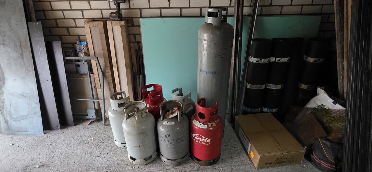 Gasflessen