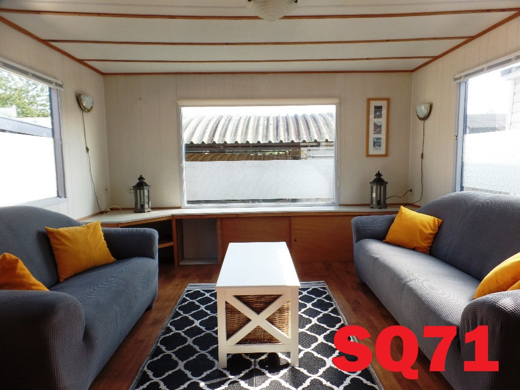 Diverse chalets met retro interieur tot 6 pers voorradig