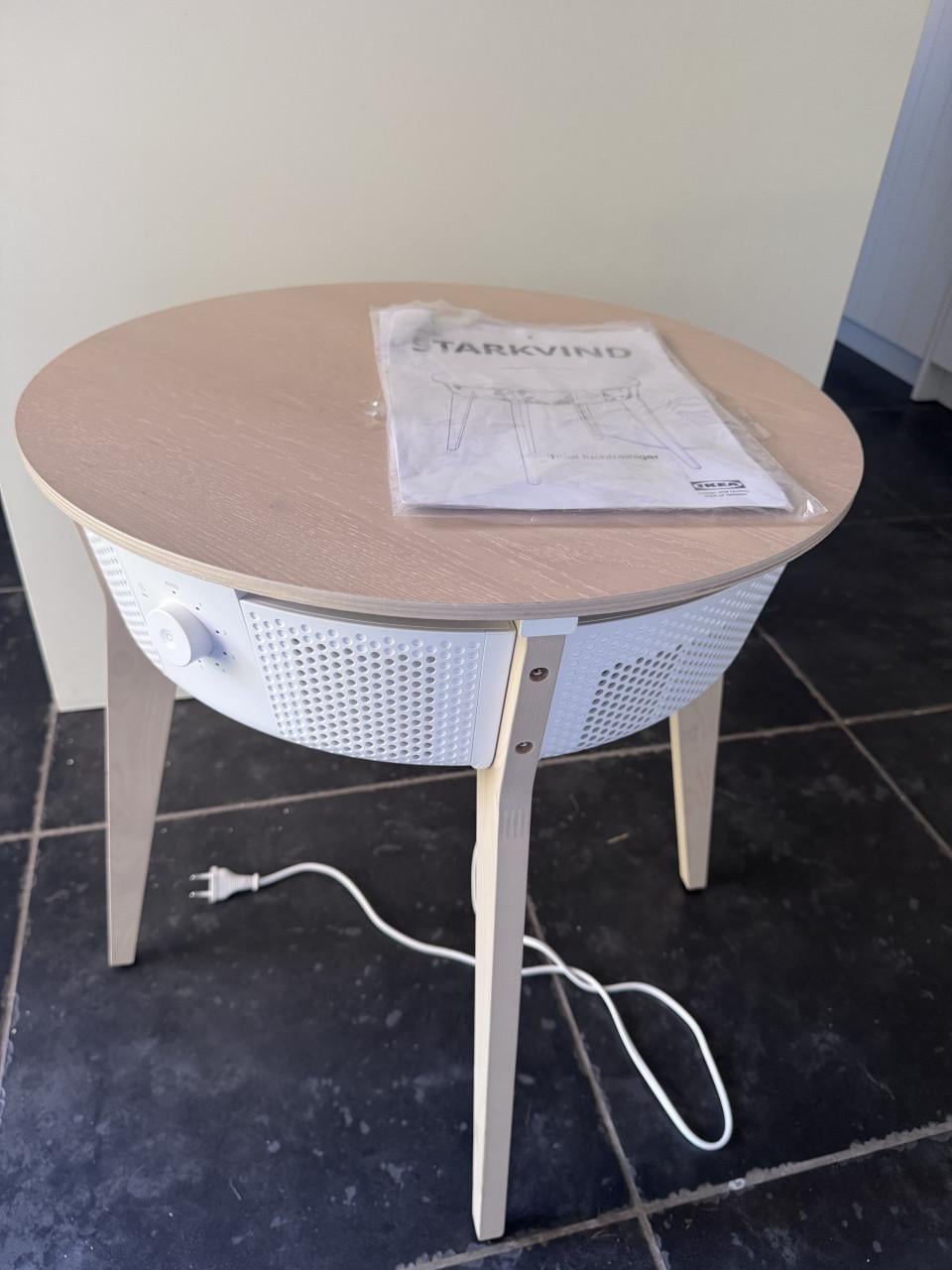 Starkvind luchtreinigingstafel