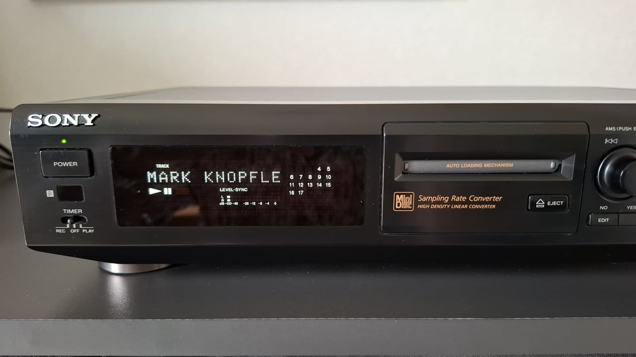 Sony MD-speler MDS-JE500