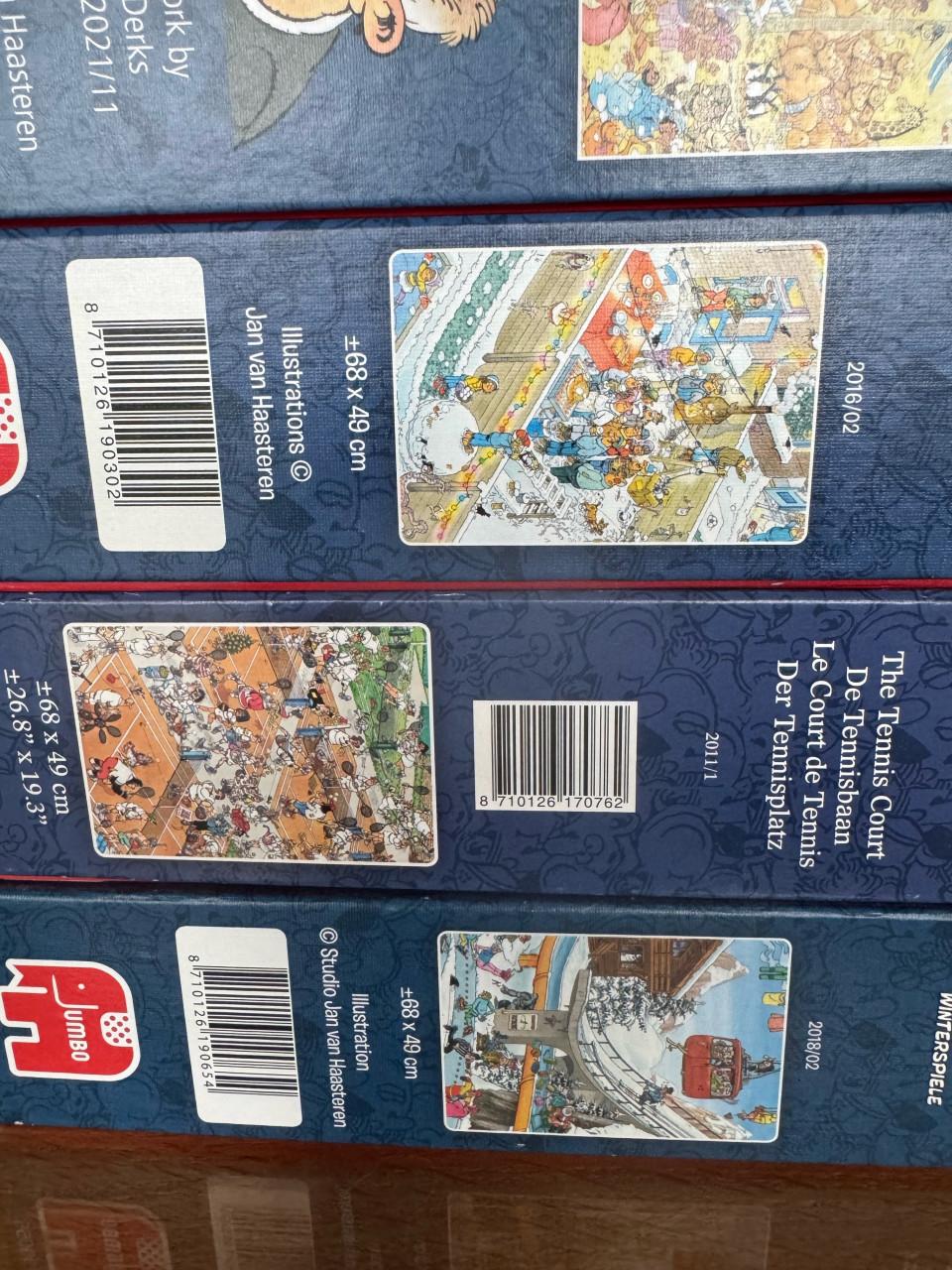 Jan Van Haalsteren puzzels compleet