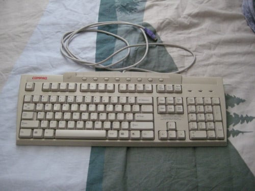 Vintage Compaq KB-9963 PS/2 Keyboard