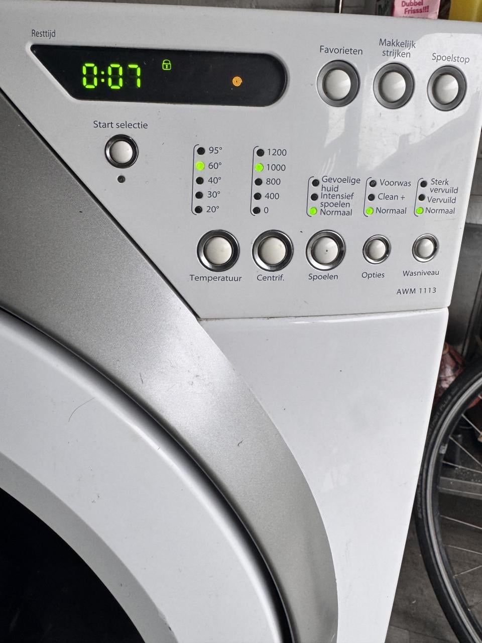 Groot wasmachine 11 kg, A+++