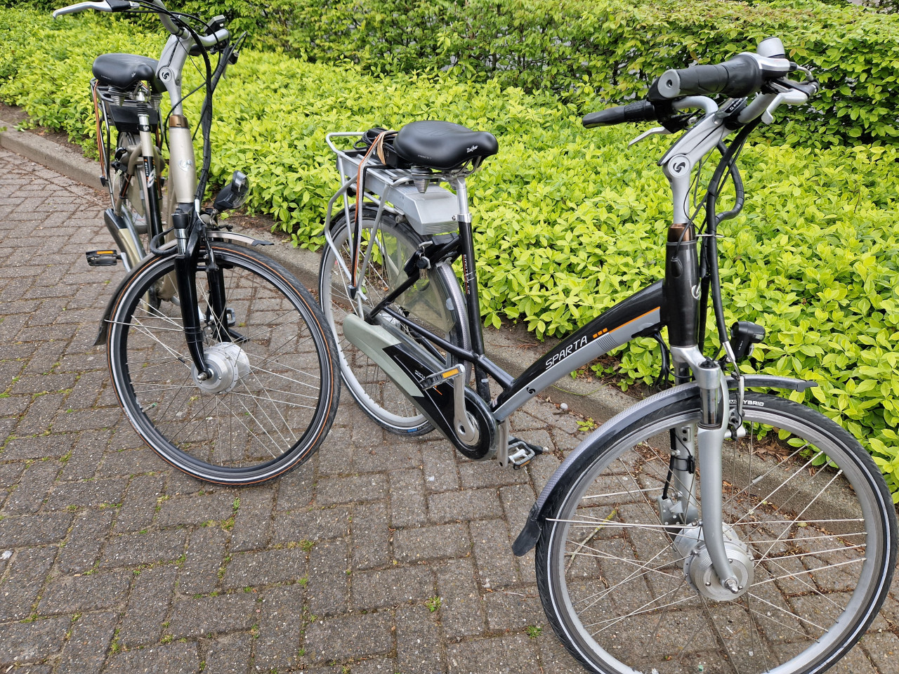 2x Sparta elektrische fiets