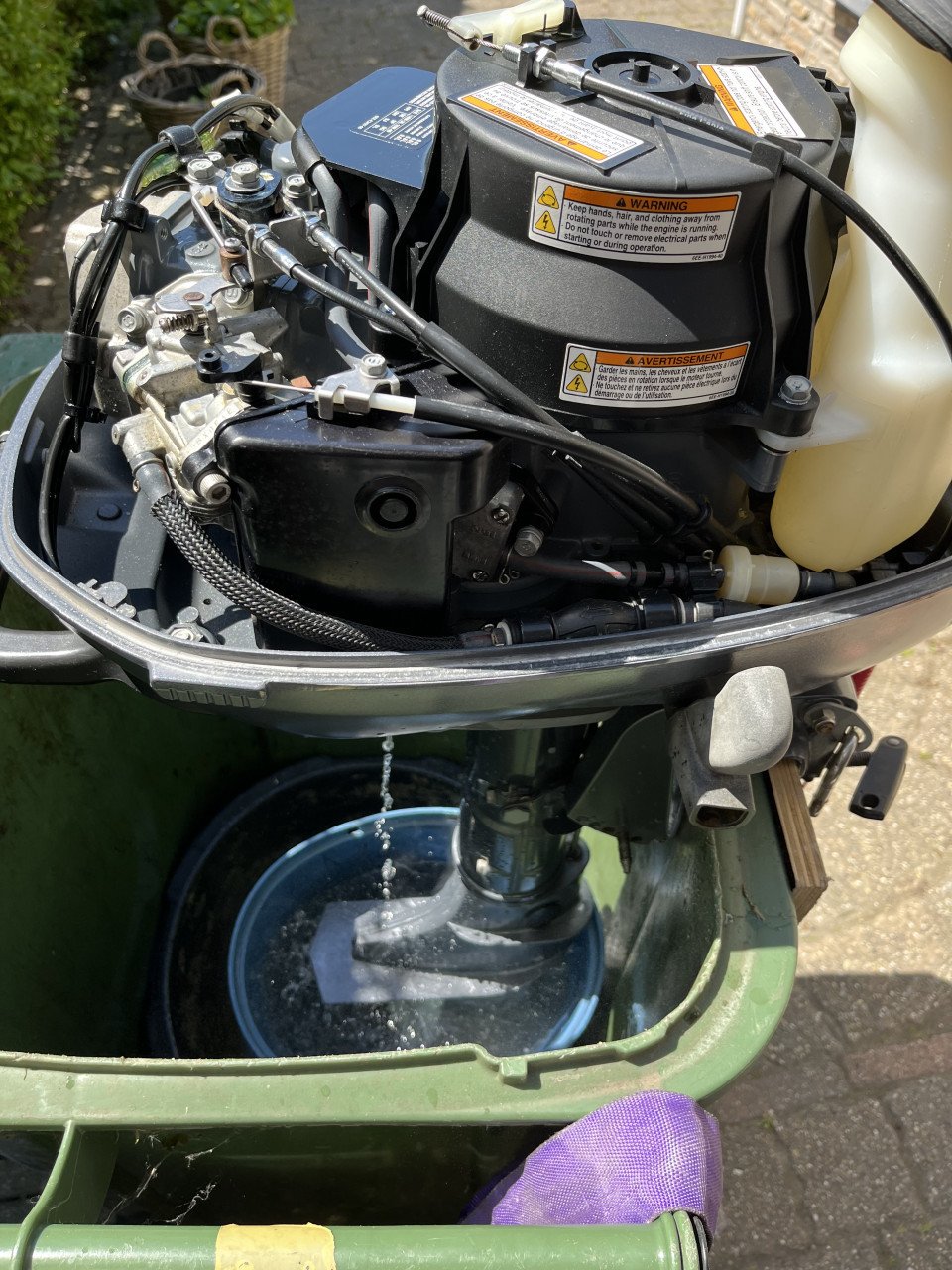 Rubberboot YAM 240TA + 6 pk Yamaha