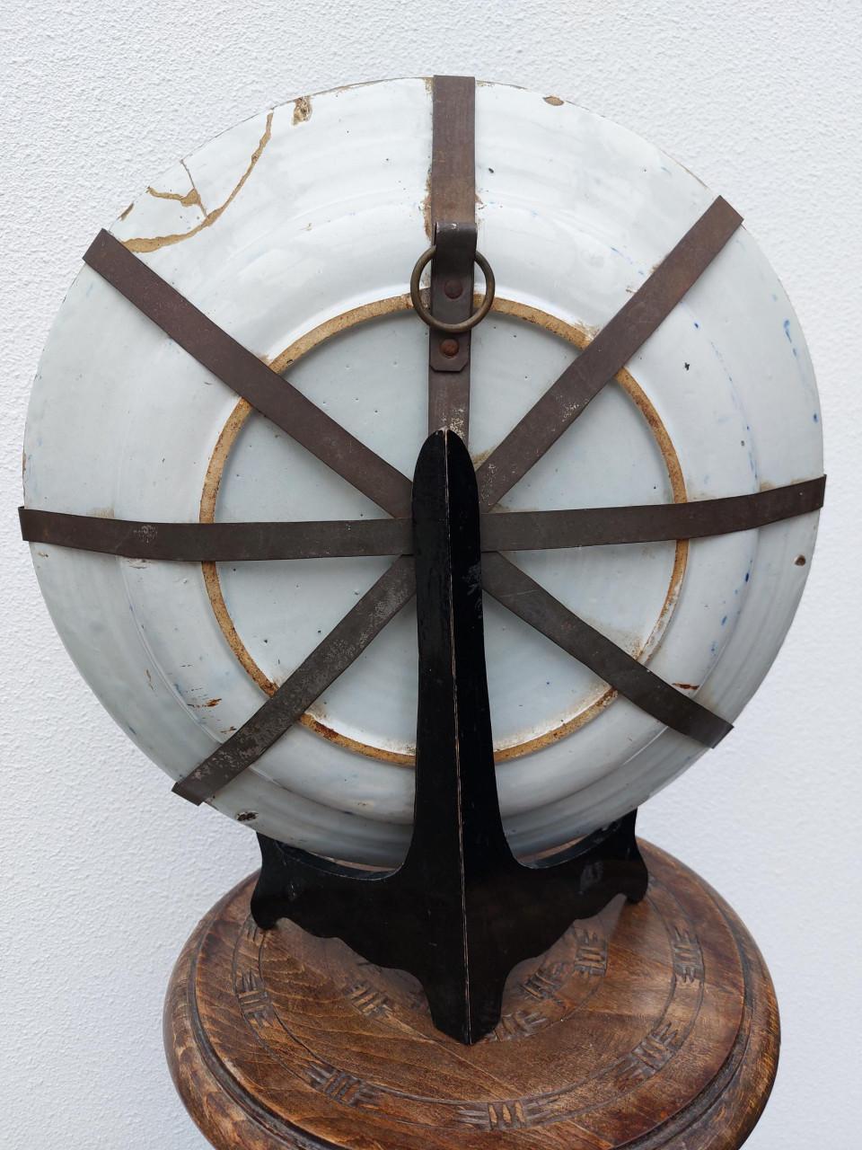 Antiek pauwenbord 18e eeuw