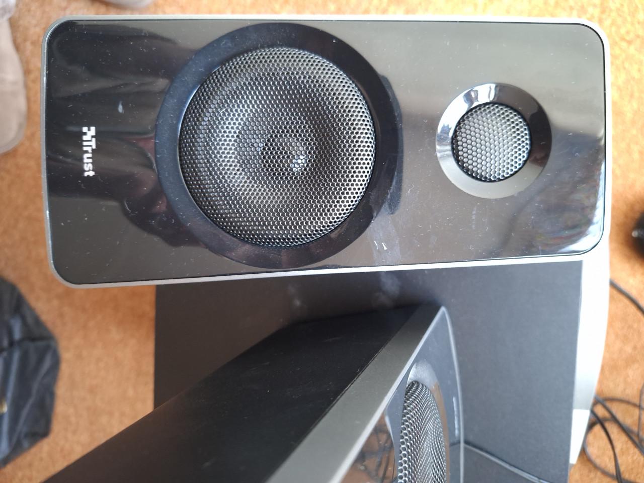 NIEUWE Trust Tytan 2.1 Speaker Set - 120W - Ongebruikt!