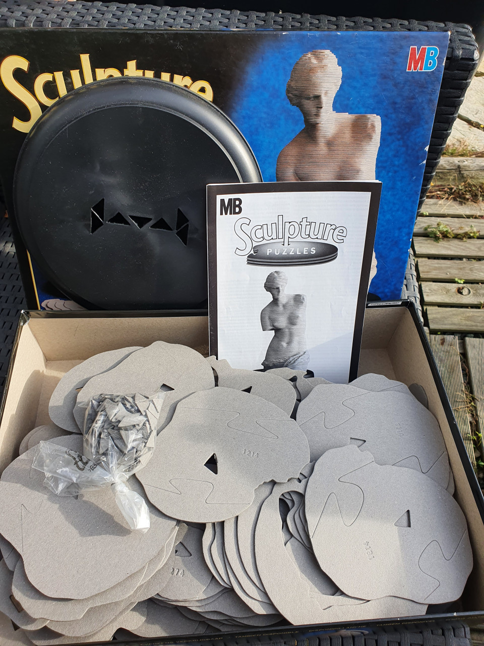 Zgan MB Sculpture puzzel, de venus van milo puzzel van de nieuwe dimensie..
