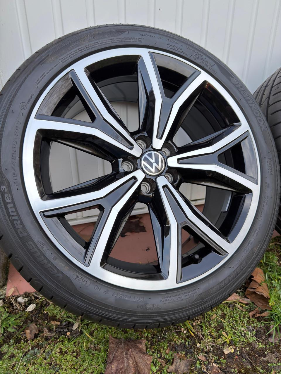 Origineel VW velgen + Hankook banden