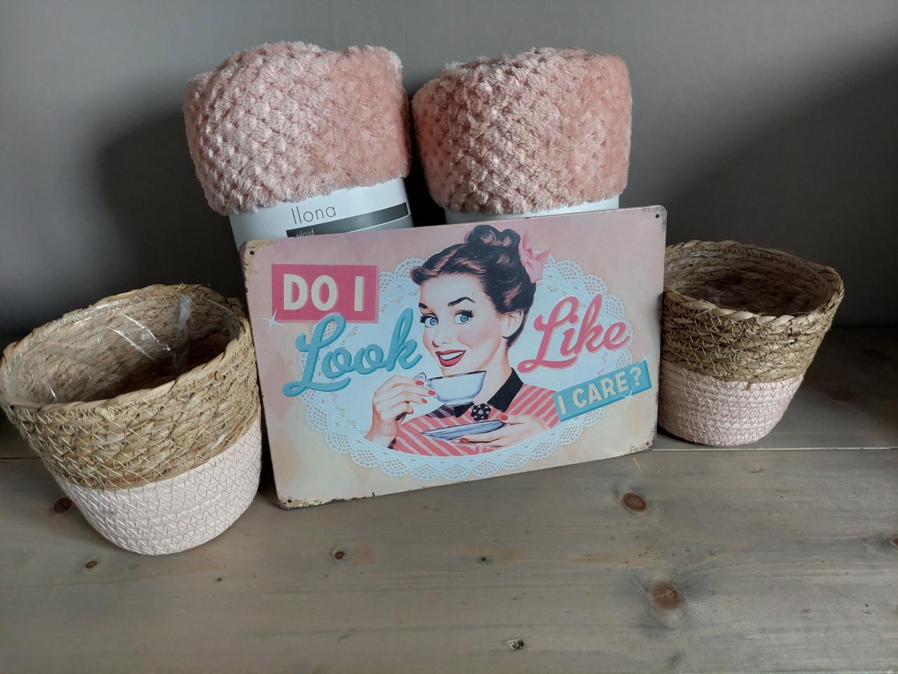 Decoratiepakket roze zgan-nieuwstaat