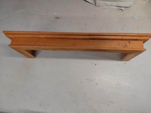 Houten schoorsteenmantel