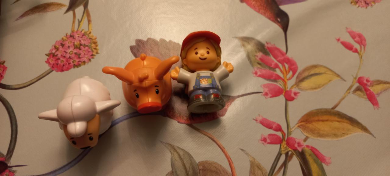 Fisher price trekker met kar