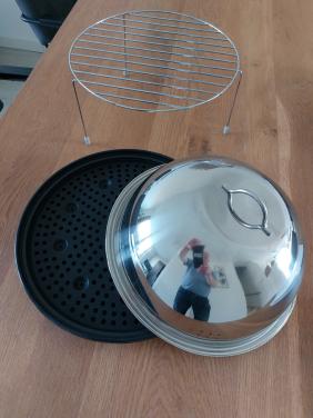 Combi oven-magnetron