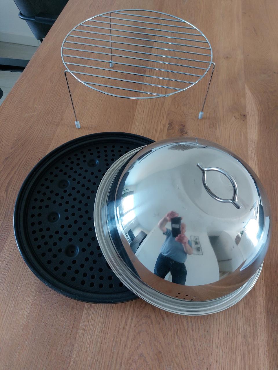 Combi oven-magnetron