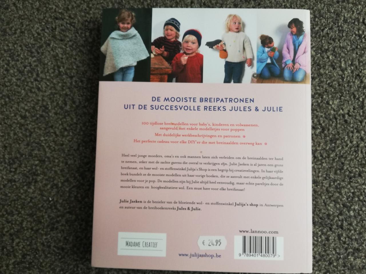 Breiboeken oa Breien voor groot en klein van Jules en Julie