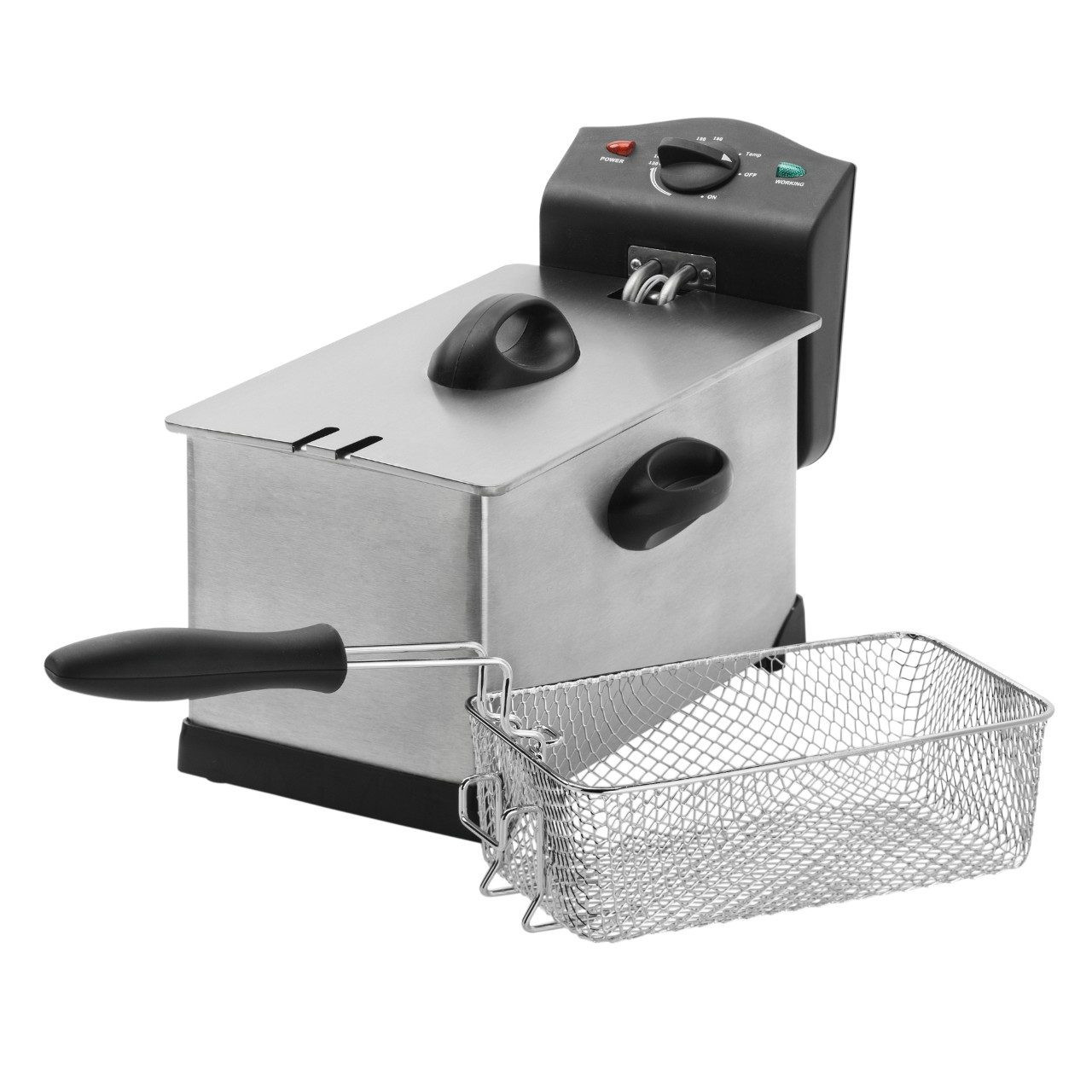 Donna frituurpan rvs als nieuw krachtige 3200w