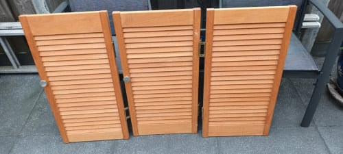 Houten Louvre deuren
