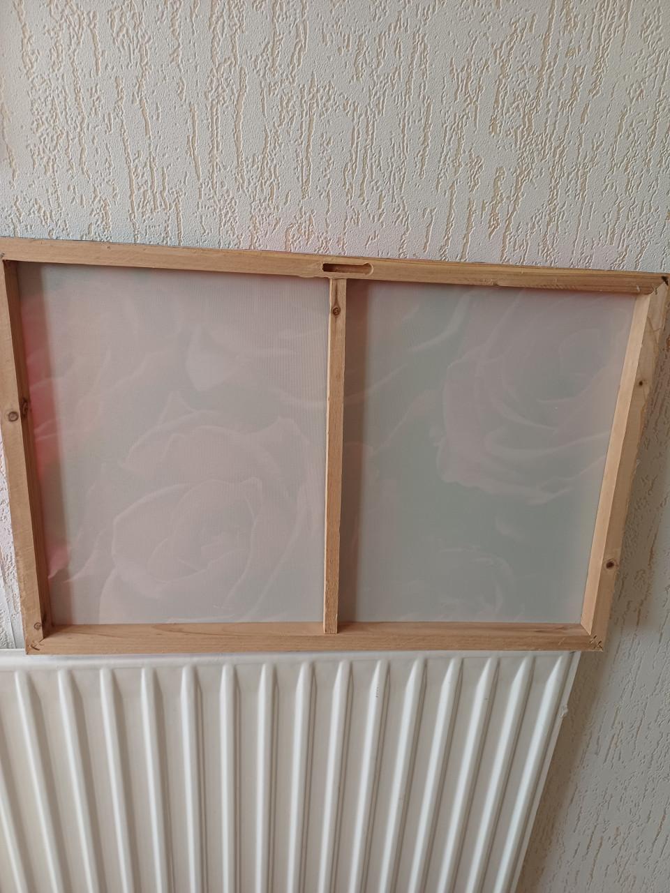 Rozen print op linnen z.g.a.n.