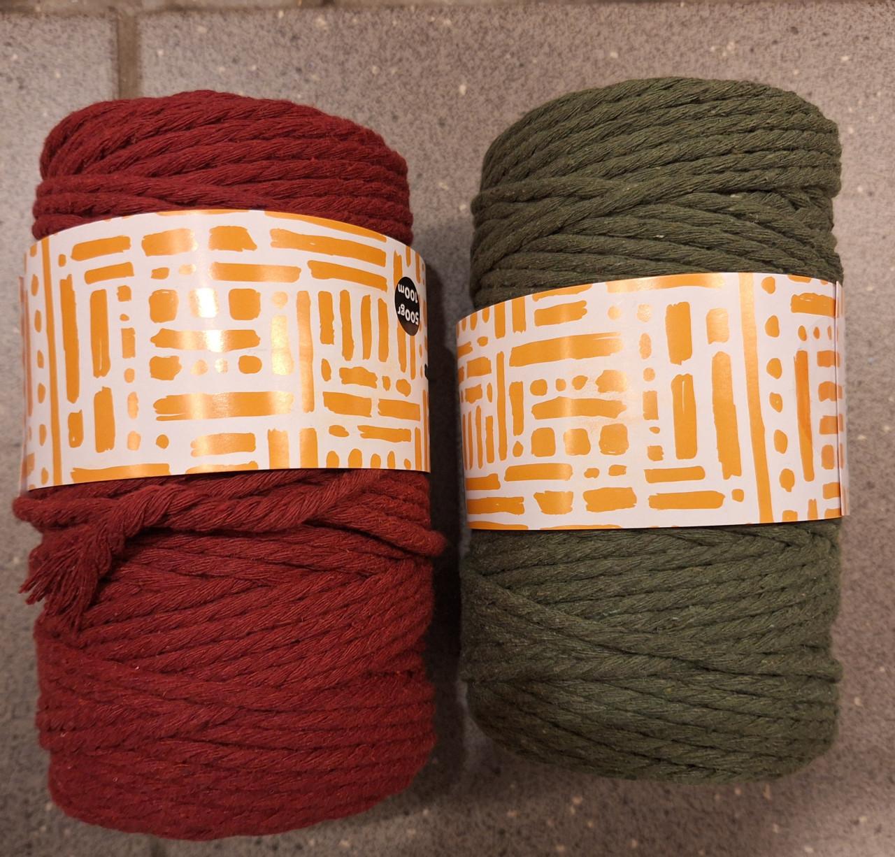 Macrame plantenhangers